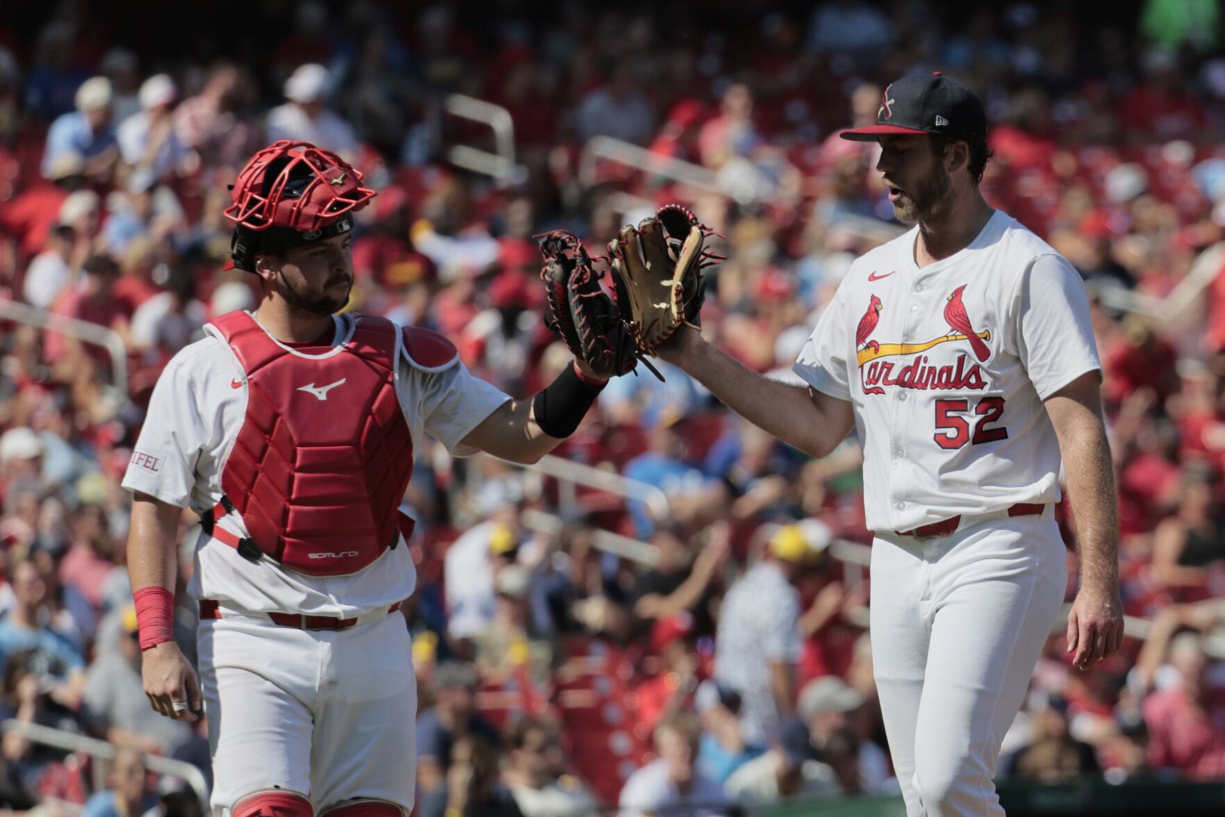 Cardinals host Brewers Sunday